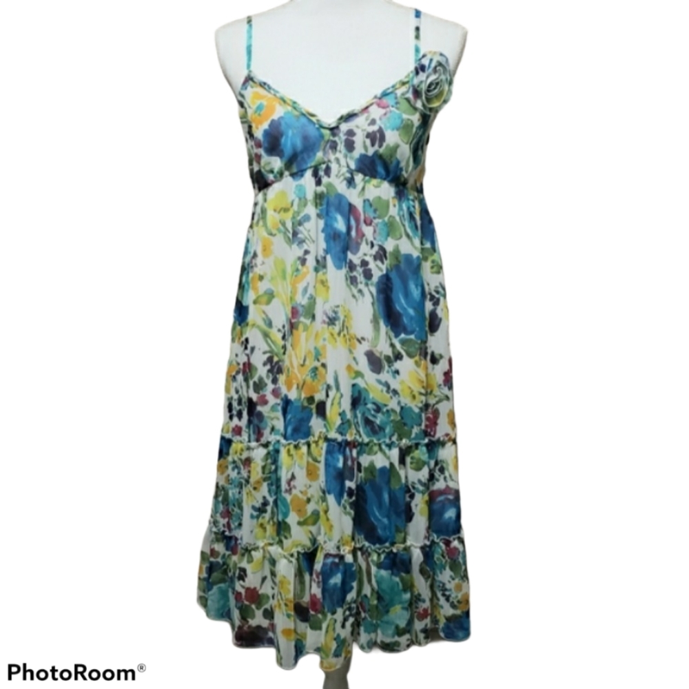 Crossroads NWT Size 12 True Romance Blue Rose …